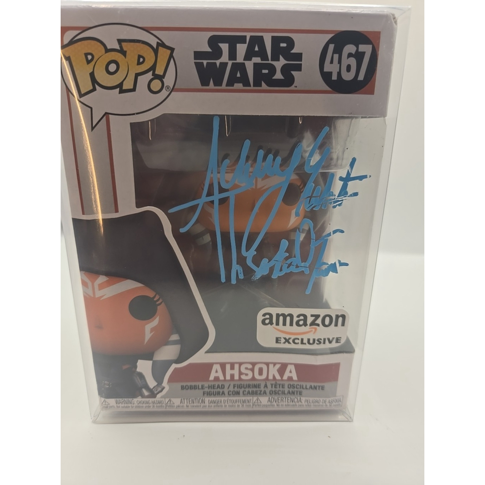 Funko Pop! Vinyl: Star Wars - Ahsoka - Autographed Amazon (Exclusive) #467‎